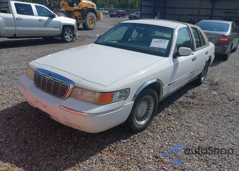 2000 Mercury Grand Marquis Ls из США, поврежденный, VIN 2MEFM75W0YX676299